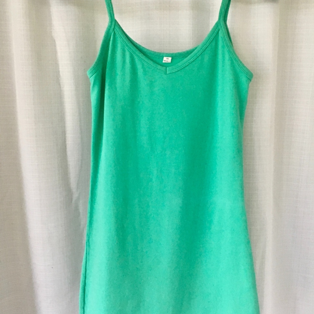 BKE Turquoise Stretchy Tank.